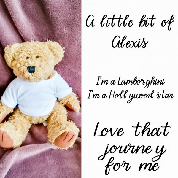 Alexis Rose Schitts Creek quote teddy bear