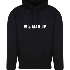 Unisex hoodie woman up